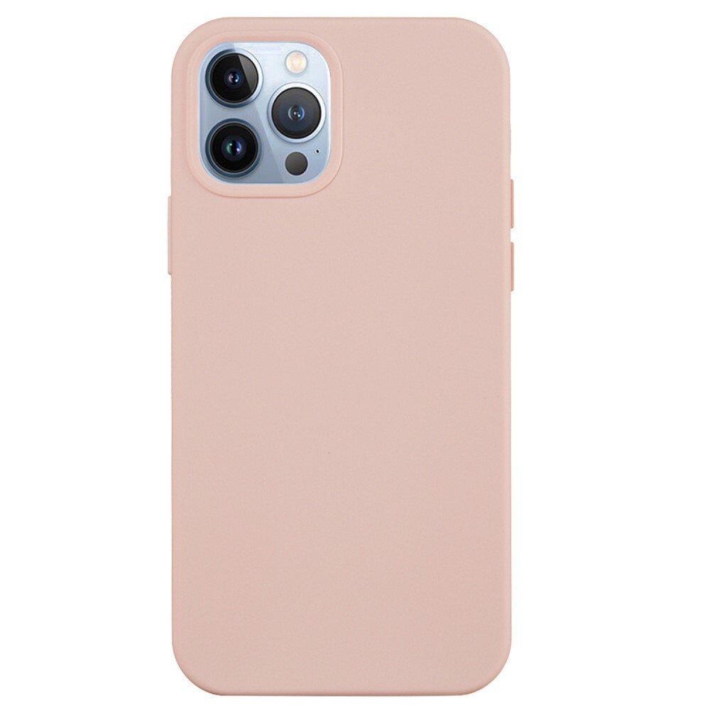 Silikonska maska za iPhone 14 Pro Max - roza