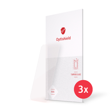 3-Pack zaštitnih stakla 3D Full Body za Honor Magic 4 Pro Optishield - crno