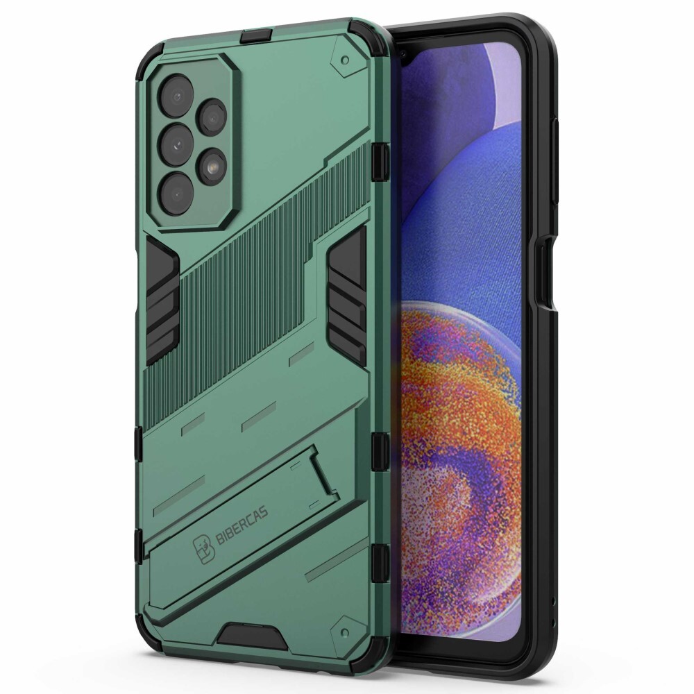 Robusna maska "Impact Superior" za Samsung Galaxy A23 - zelena