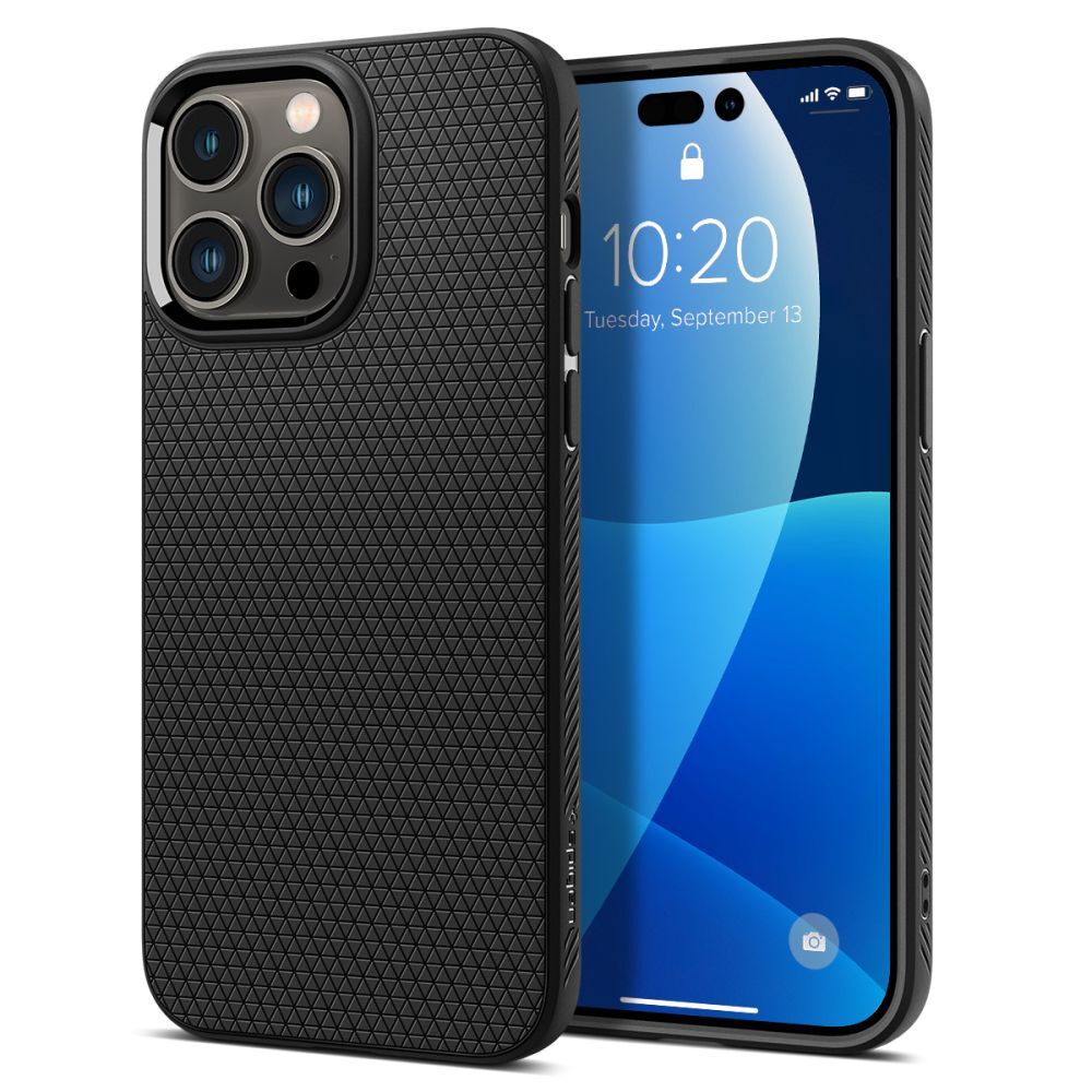 Maska Spigen "Liquid Air" za iPhone 14 Pro - matte black