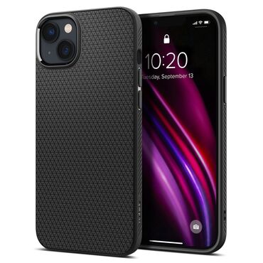 Maska Spigen "Liquid Air" za iPhone 14 - matte black