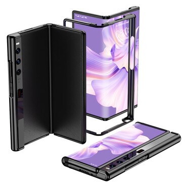 Čvrsta TPU maska "Outskirt" za Huawei Mate Xs 2 - crna