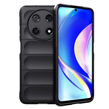 Robusna maska "Waves" za Huawei Nova Y90 - crna