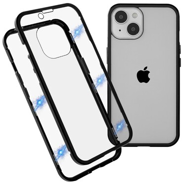 Magnetna Full-body maska "Stronghold" za iPhone 14 Plus - crna Magnetna Full-body maska "Stronghold" za iPhone 14 Plus - crna