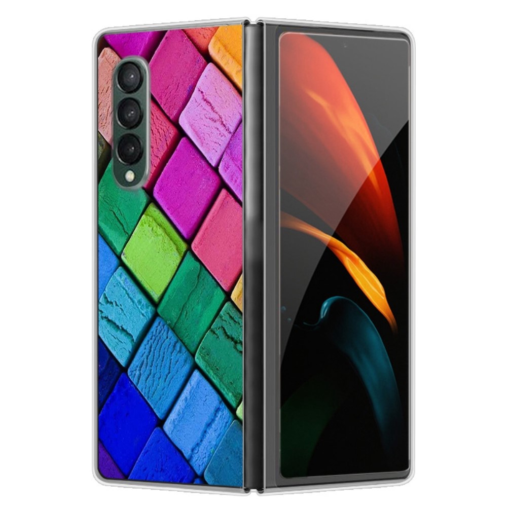 TPU gel maska "Rainbow Blocks" za Samsung Galaxy Z Fold4