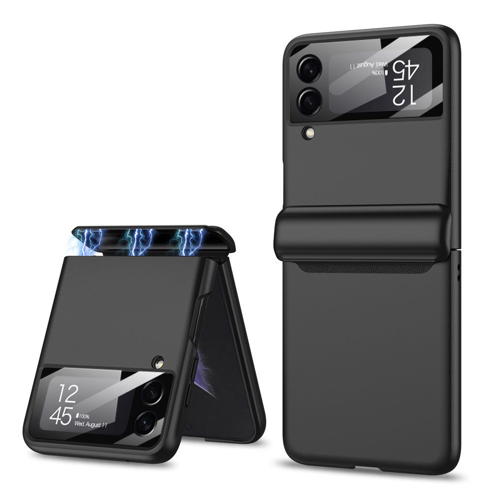 Čvrsta maska Tech-Protect "Icon" za Samsung Galaxy Z Flip4 - crna