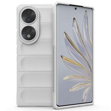 Robusna maska "Waves" za Huawei Honor 70 - bijela