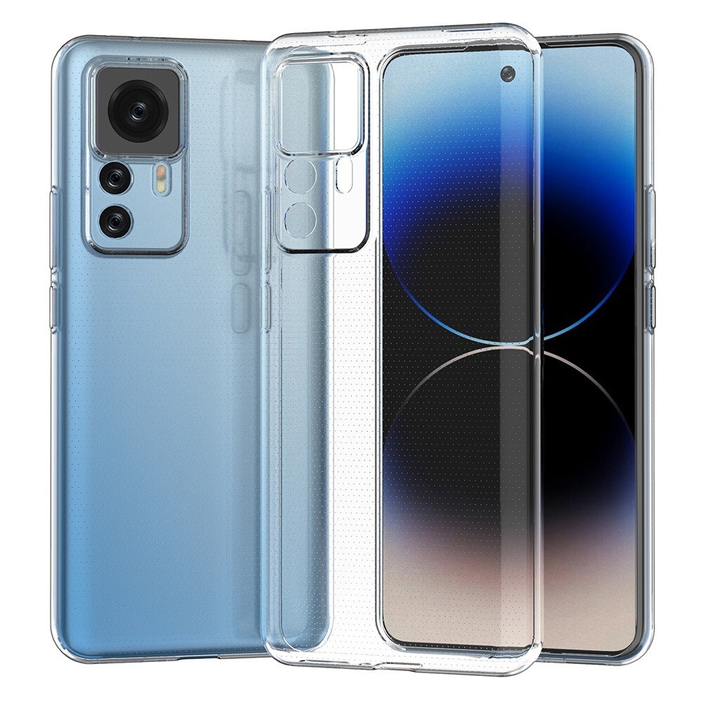 TPU gel maska za Xiaomi 12T / 12T Pro - prozirna