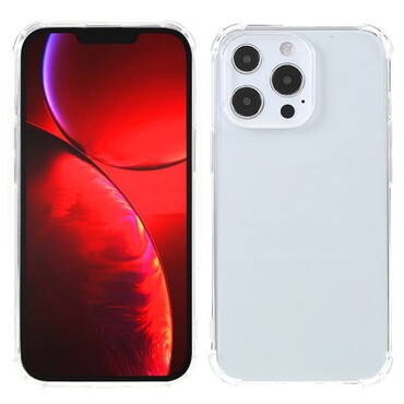 Prozirna TPU maska s dodatnom zaštitom rubova "Opticase X" by Optishield© za iPhone 13 Pro