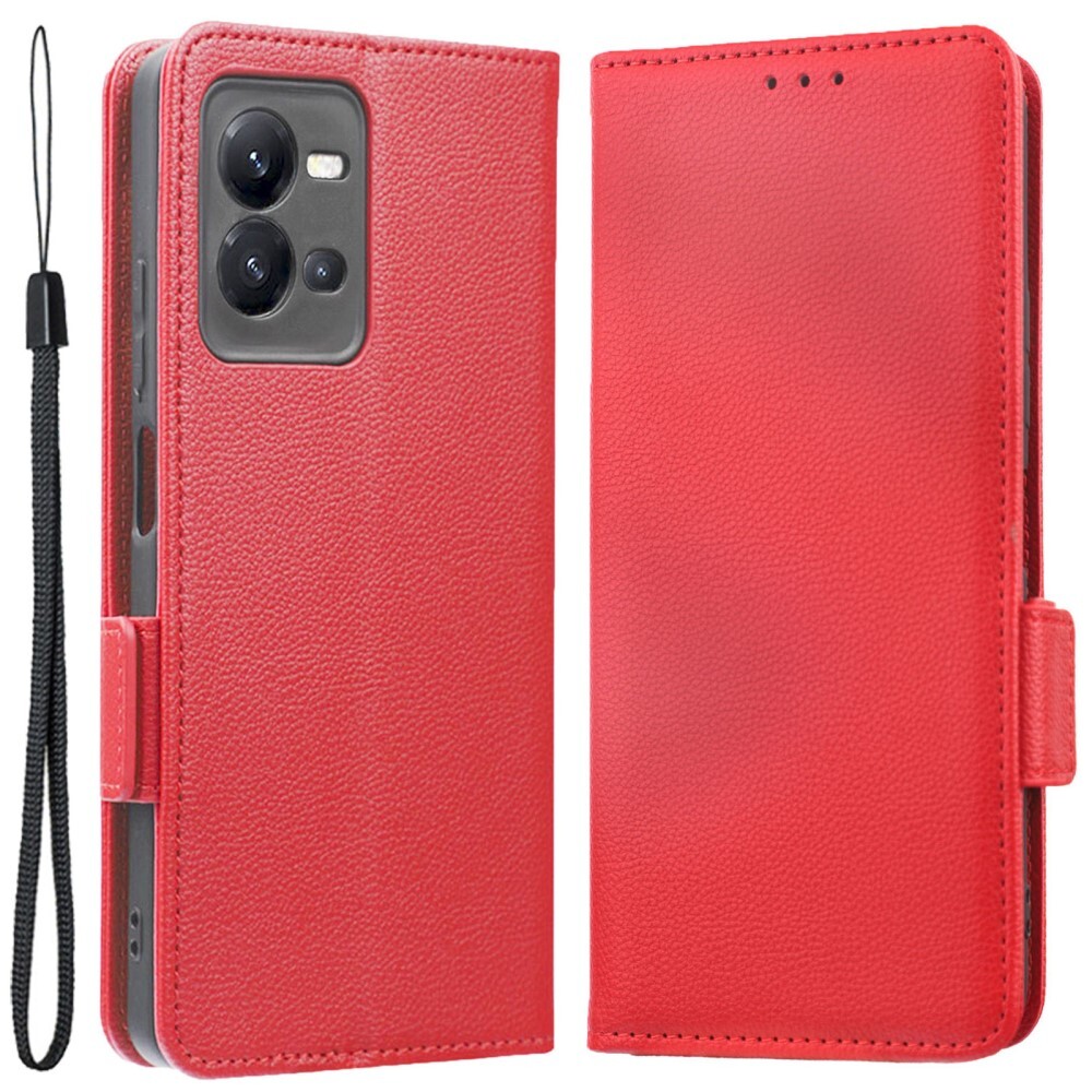Torbica "Litchi" za Vivo X80 Lite - crvena