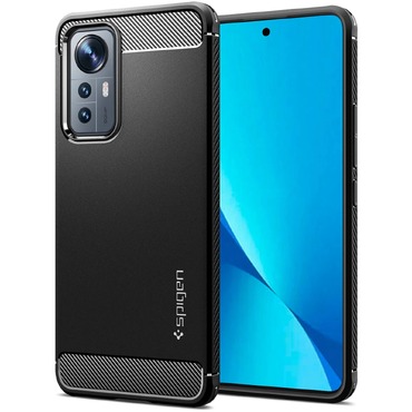 Maska Spigen "Rugged Armor" za Xiaomi 12 Lite - crna Maska Spigen "Rugged Armor" za Xiaomi 12 Lite - crna