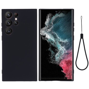 Silikonska maska za Samsung Galaxy S23 Ultra - crna