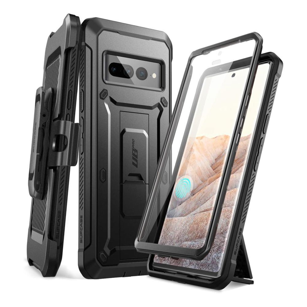 Maska Supcase "Unicorn Beetle Pro" za Google Pixel 7 pro s dodatnom zakačkom za remen - black