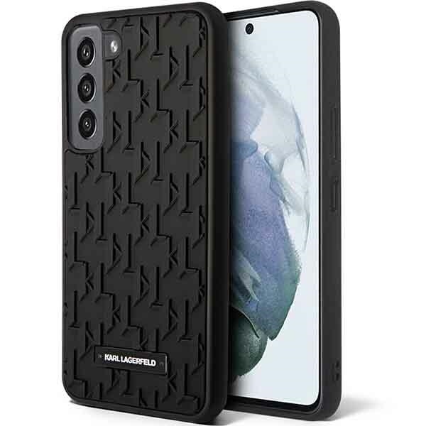 Originalna maska Karl Lagerfeld "3D Monogram" za Samsung Galaxy S23 - black