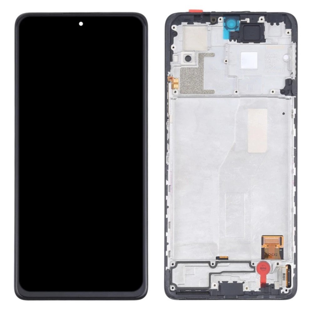 LCD zaslon za Xiaomi Redmi Note 10 Pro 4G - crni - OEM