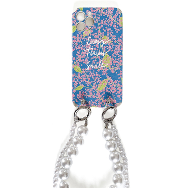 Silikonska maska  za iPhone 12 Pro Max "Positive Bloom" s narukvicom za prenošenje -