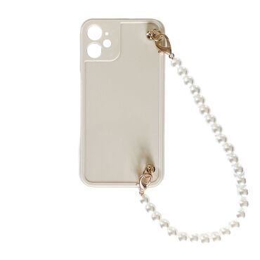 Silikonska maska za iPhone 12 "Honey Heart" sa narukvicom za prenošenje i praktičnim držačem