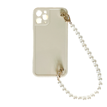 Silikonska maska za iPhone 11 Pro Max "Honey Heart" sa narukvicom za prenošenje i praktičnim držačem