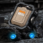 Najnovije slušalice RoboRugg S3: Mehaničke Bluetooth slušalice s automatskim otvaranjem i zatvaranjem, futurističnim RGB osvjetljenjem i odličnim Hi-FI zvukom - goldmetal