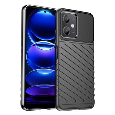 TPU gel maska "Titan X" za Xiaomi Redmi Note 12 5G / Poco X5 5G - crna
