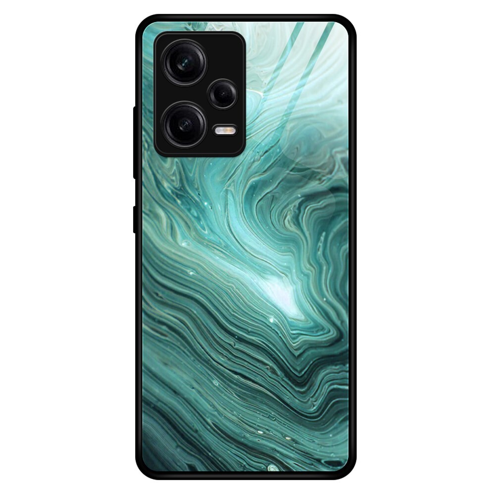 Hibridna maska od kaljenog stakla "Malachite" za Xiaomi Redmi Note 12 Pro 5G
