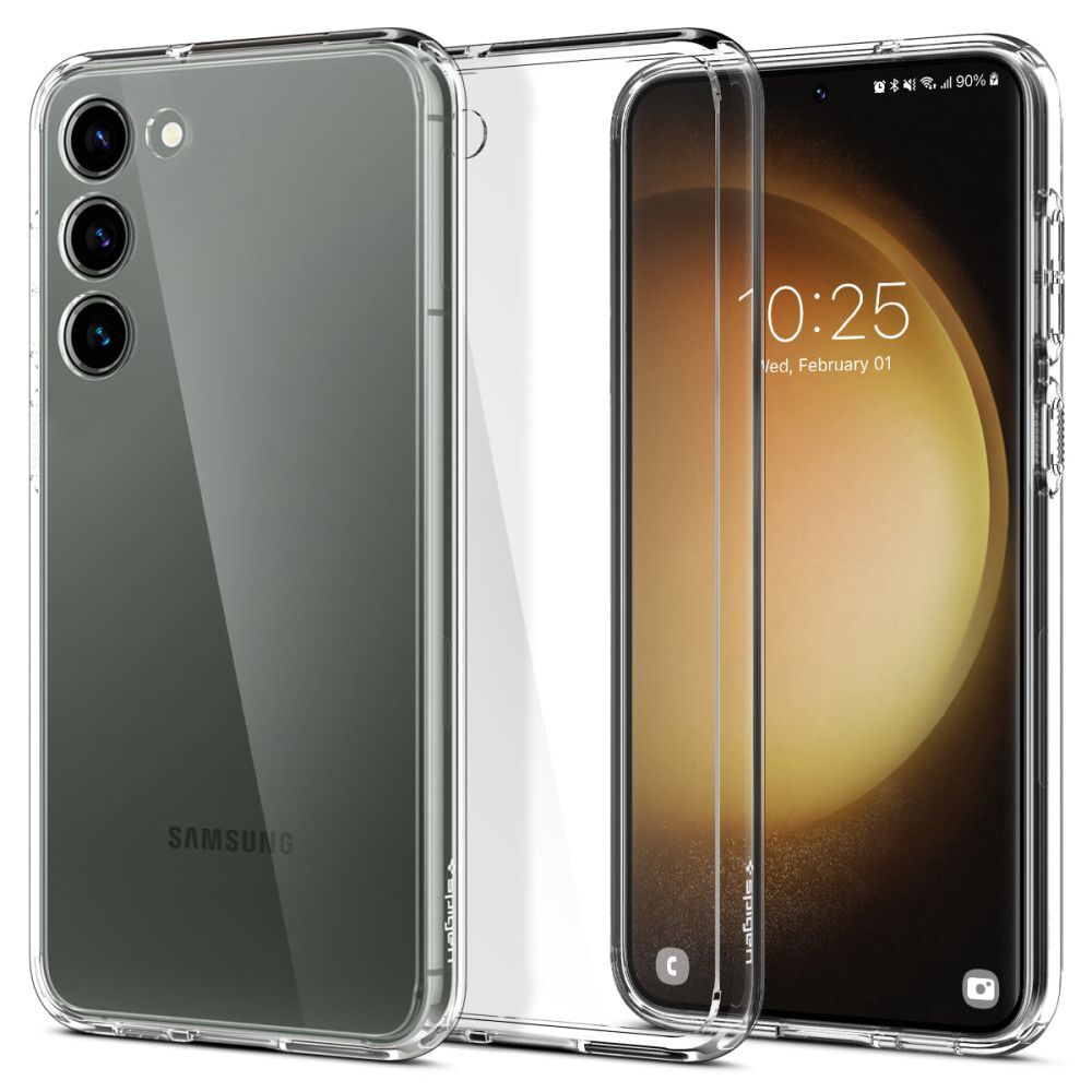 Maska Spigen "Ultra Hybrid" za Samsung Galaxy S23 - crystal clear