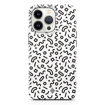 Maska za iPhone 13 Pro GAIIA by Optishield® - Doodle Delight