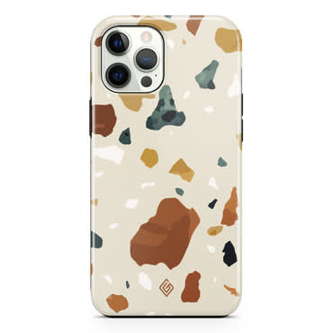 Maska za iPhone 12 / iPhone 12 Pro GAIIA by Optishield® - Granite Glamour