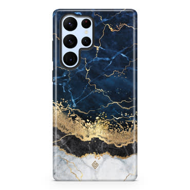 Maska za Samsung Galaxy S22 Ultra GAIIA by Optishield® - Aerial Azure