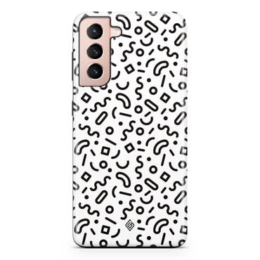 Maska  za Samsung Galaxy S21 GAIIA by Optishield® - Doodle Delight
