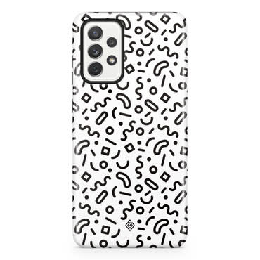 Maska za Samsung Galaxy A52 / Galaxy A52 5G / Galaxy A52s 5G GAIIA by Optishield® - Doodle Delight