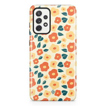 Maska za Samsung Galaxy A52 / Galaxy A52 5G / Galaxy A52s 5G GAIIA by Optishield® - Petal Swirls
