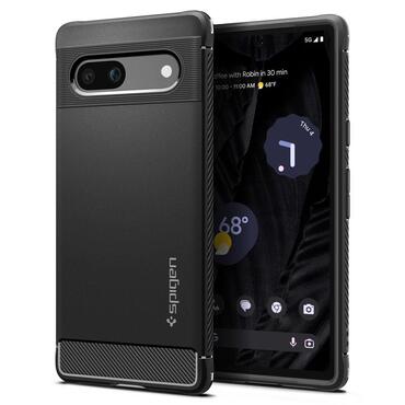 Maska Spigen "Rugged Armor" za Google Pixel 7a - matte black