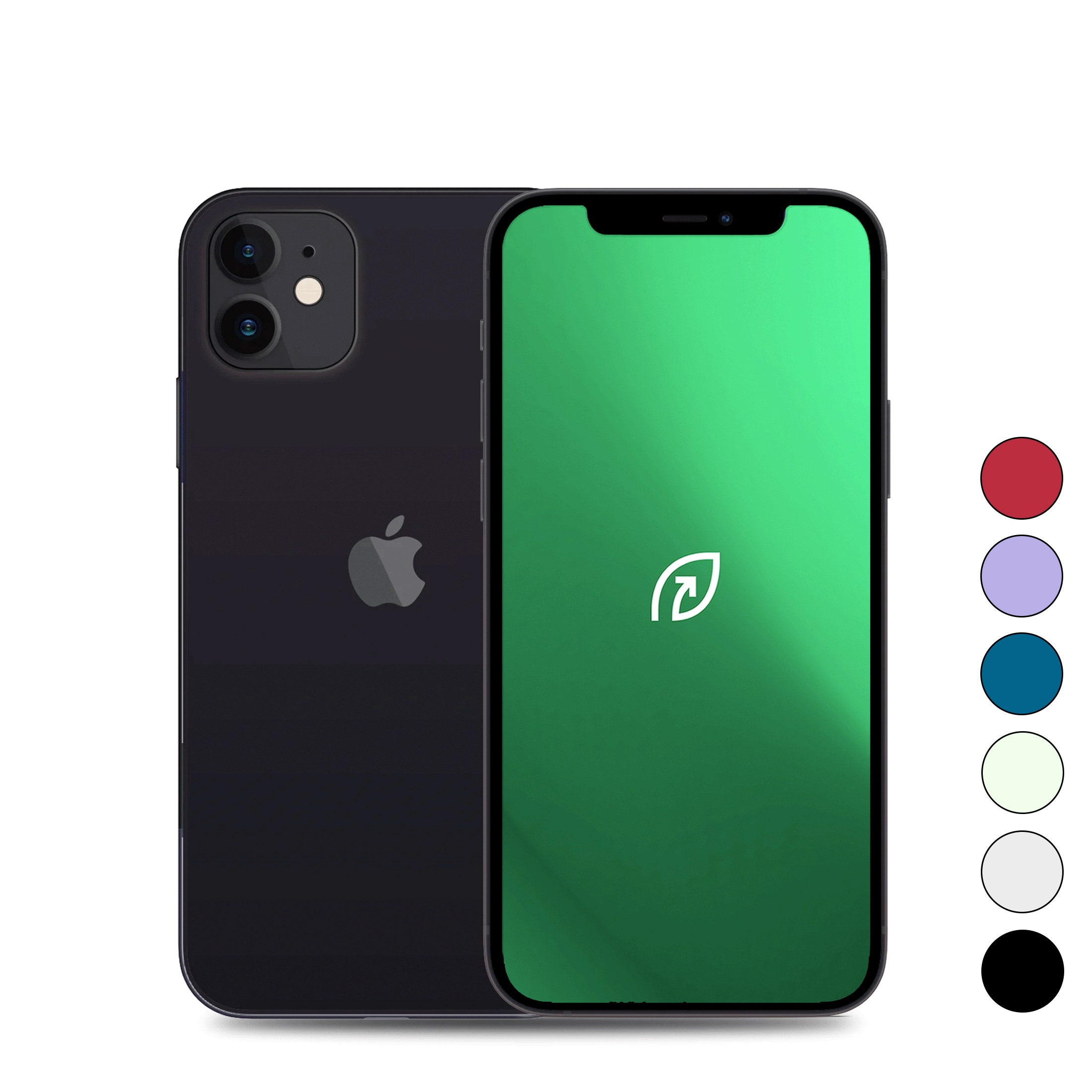 REBORN® Apple iPhone 12 Mini 128GB - Obnovljeni iPhone s 1-godišnjom garancijom - C
