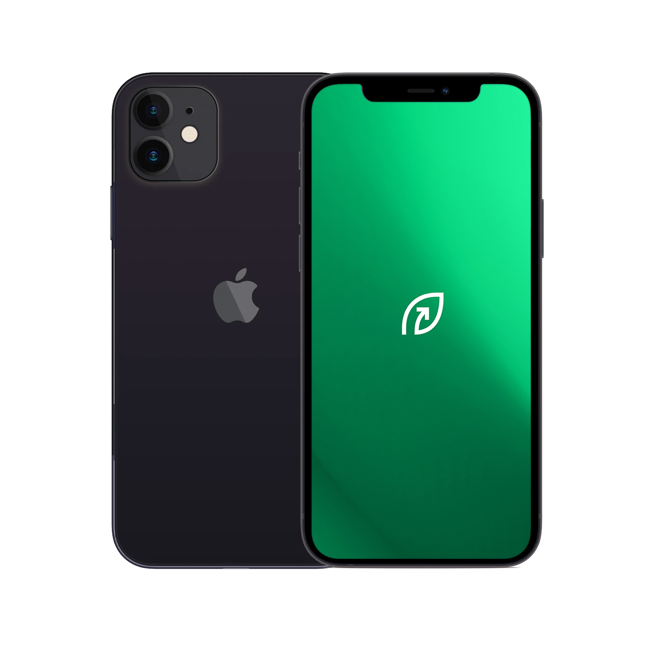 REBORN® Apple iPhone 12 Mini 64GB - Obnovljeni iPhone s 1-godišnjom garancijom - black - B