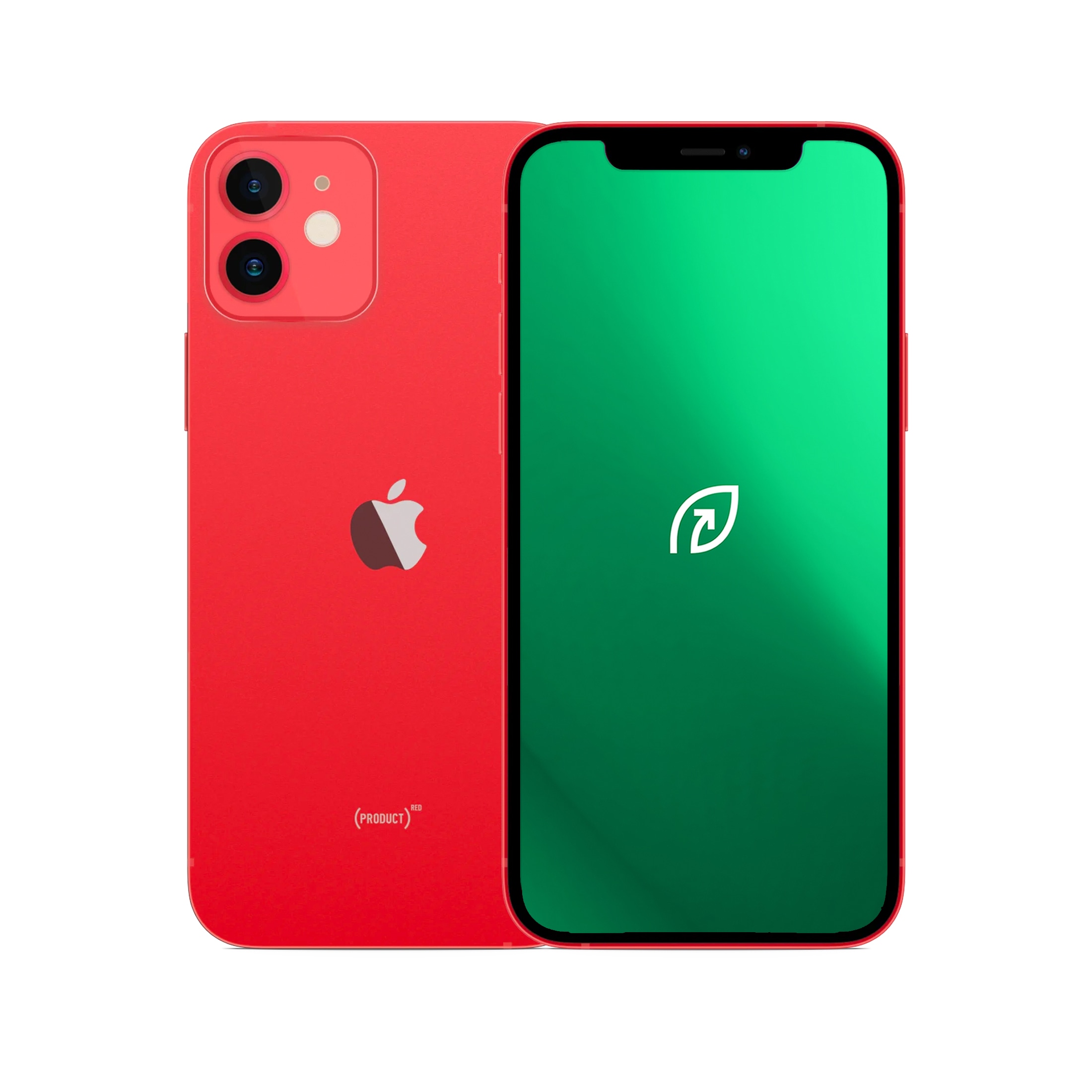 REBORN® Apple iPhone 12 Mini 64GB - Obnovljeni iPhone s 1-godišnjom garancijom - red - B