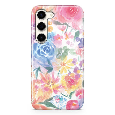 Maska za  Samsung Galaxy S23 Plus GAIIA by Optishield® - Floral Delight