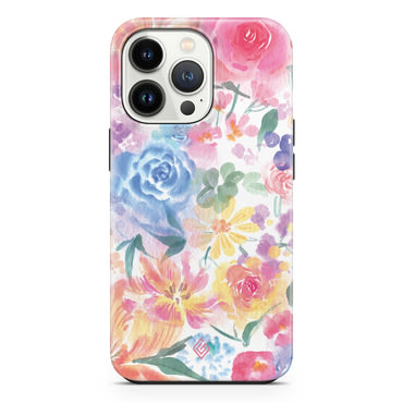 Maska za iPhone 13 Pro GAIIA by Optishield® - Floral Delight