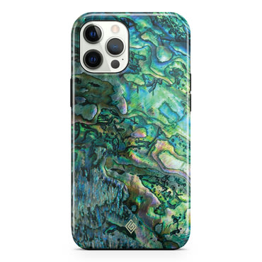 Maska za iPhone 12 / iPhone 12 Pro GAIIA by Optishield® - Paua Shell
