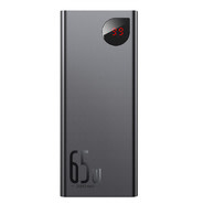 Power bank Baseus "Adaman" 65W sUSB-C i dva USB izlate, te standardima brzog punjenja - 20000 mAh - crni