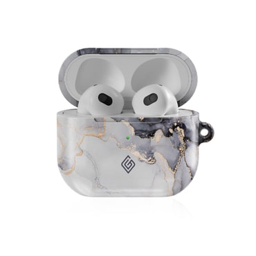Maska za Apple AirPods 3 GAIIA by Optishield® - Marbella Marble