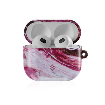 Maska za Apple AirPods 3 GAIIA by Optishield® - Crimson Wave