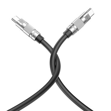 USB-C u USB-C kabel s PD 60 W za brzo punjenje uređaja - crni - 1.2m USB-C u USB-C kabel s PD 60 W za brzo punjenje uređaja - crni - 1.2m