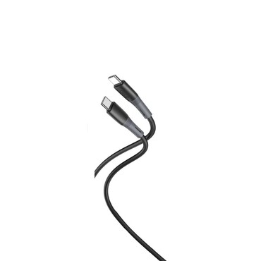 USB-C u USB-C kabel s PD 60 W za brzo punjenje uređaja - crni - 1m USB-C u USB-C kabel s PD 60 W za brzo punjenje uređaja - crni - 1m