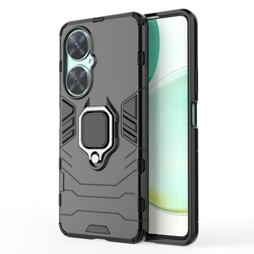 Robusna maska "Impact X Ring" za Huawei Nova 11i - crna Robusna maska "Impact X Ring" za Huawei Nova 11i - crna