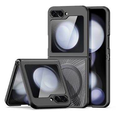 Premium maska "Aimo Mag"  za Samsung Galaxy Z Flip 5 s magnetom za bežično punjenje MagSafe - prozirna