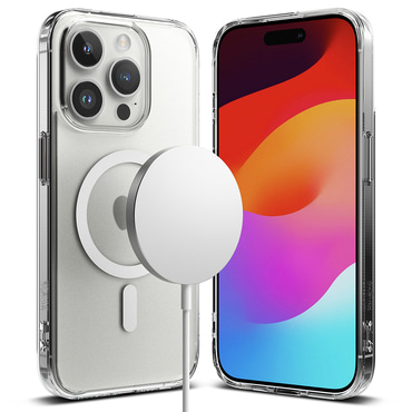 Maska Ringke "Fusion Magnetic" za iPhone 15 Pro Max - matte clear