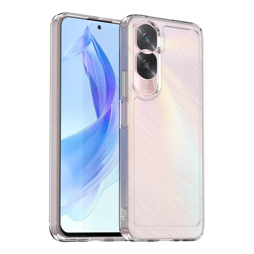Hibridna maska "Frame Shield" za Honor 90 Lite - prozirna