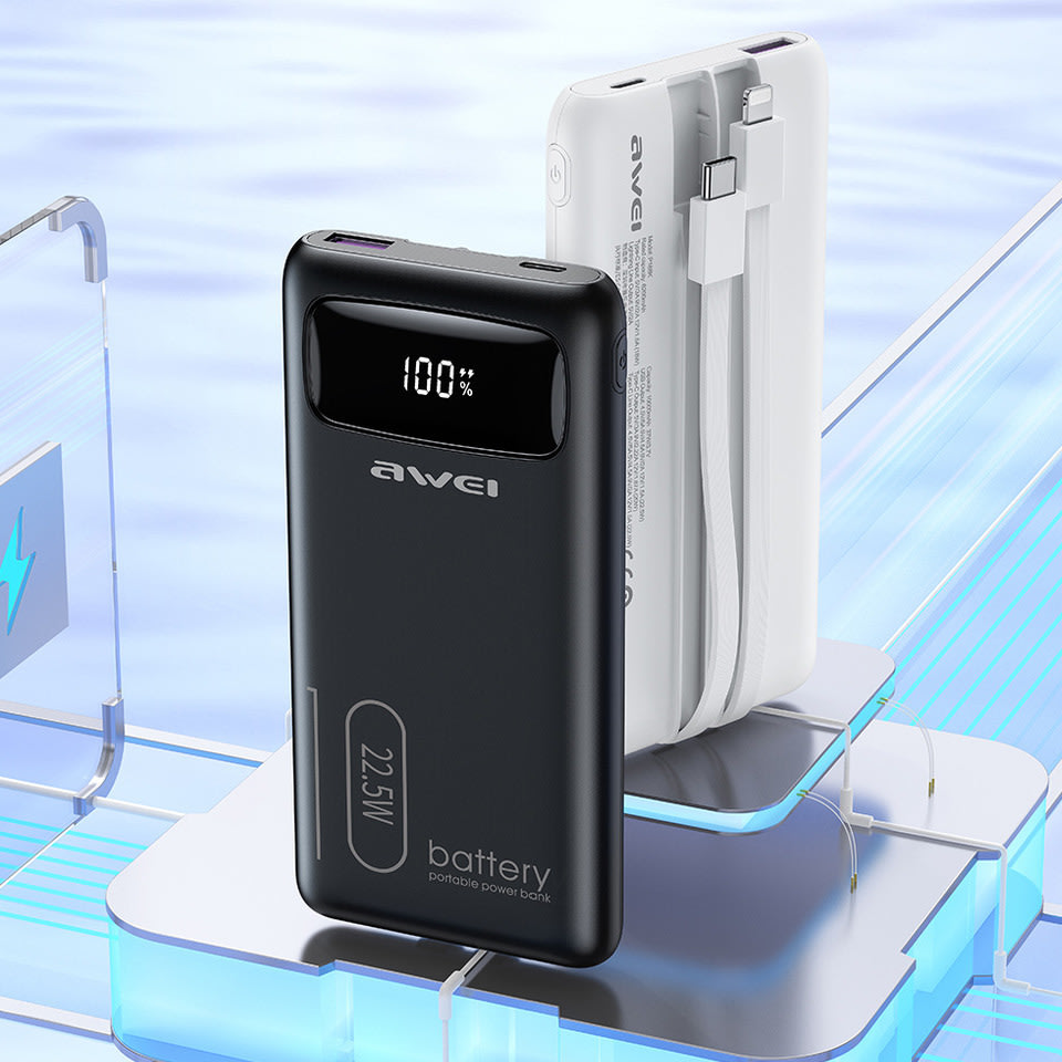 Power bank SafeGuard 22.5 W za brzo punjenje 4 uređaja odjednom
