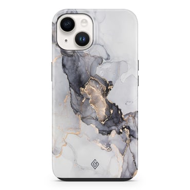 Maska za iPhone 15 Plus GAIIA by Optishield® - Marbella Marble